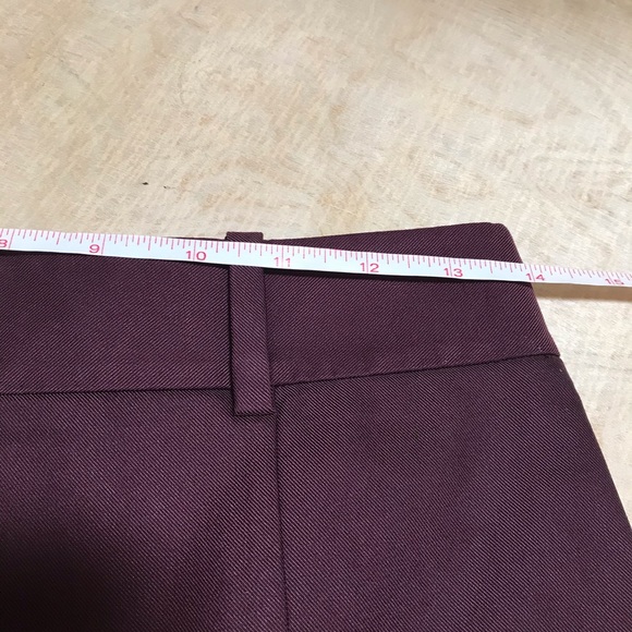 Express Mini Skirt Dark Burgundy - Picture 7 of 9